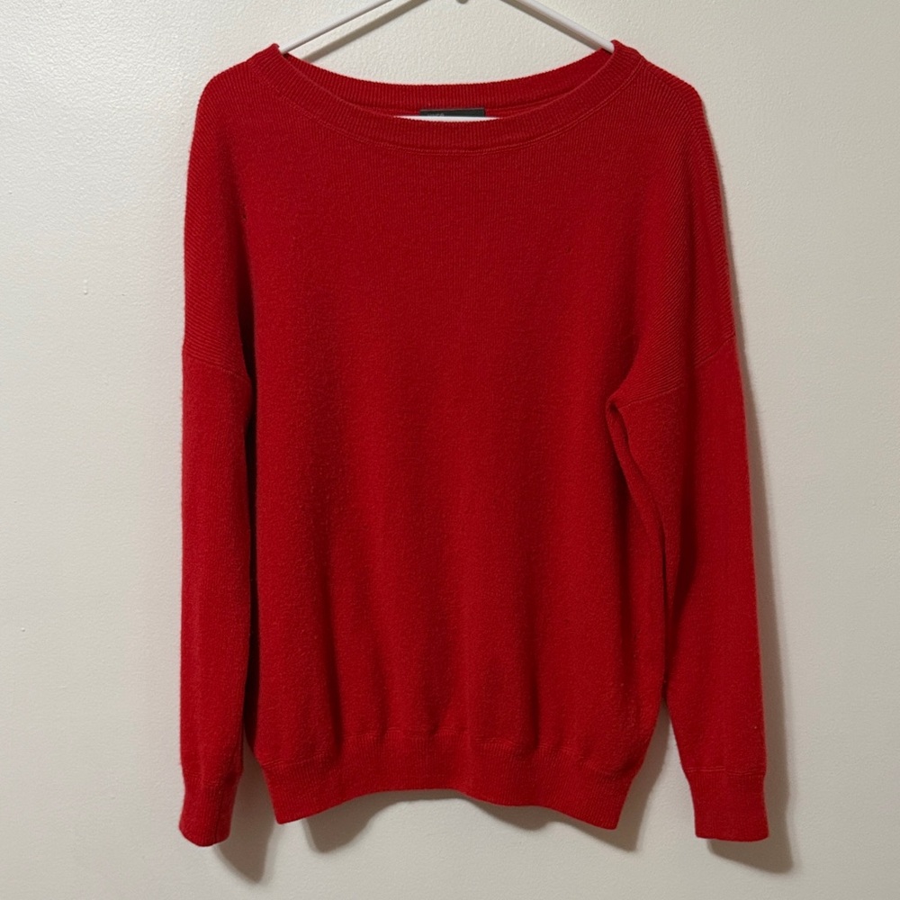 Vince Cashmere Vintage Red Sweater